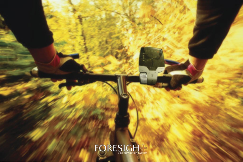 Foresight_04 Foresight Bike Navigation System. Design: Camilo Ayala-Garcia, Shadi Laham, Hui Pin Chang, Ankit Sekhawat. Milano, Italy.